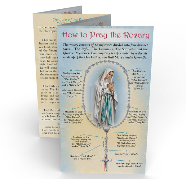 How to Pray the Rosary  Leaflet