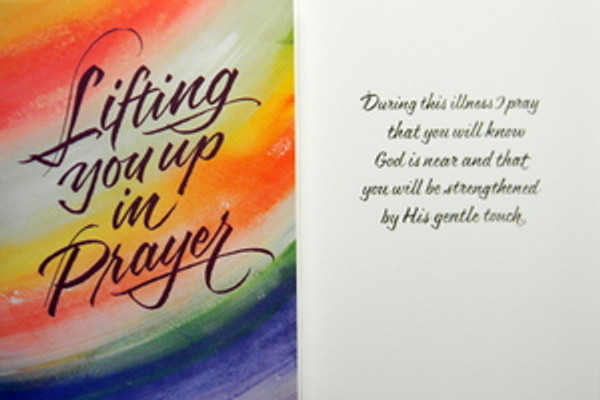 Lifting You Up In Prayer Get Well Card