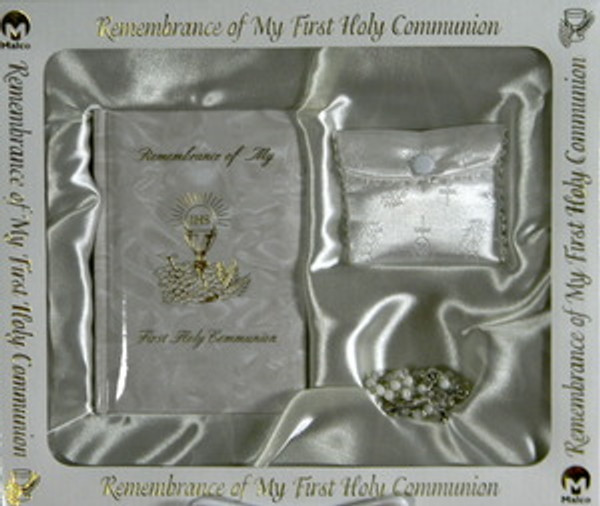 Communion Set Deluxe Marian White