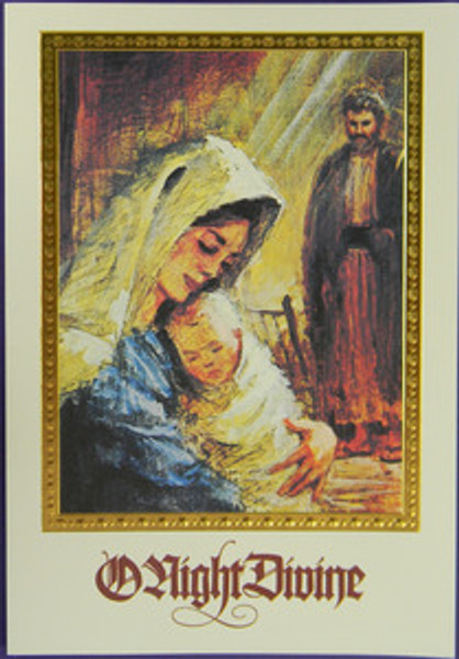 CR2038 O Night Divine Boxed Christmas Cards