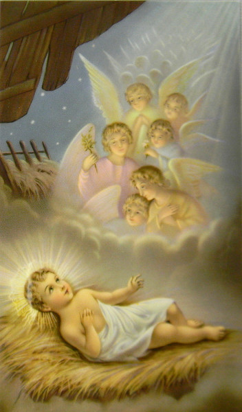 Prayer to the Infant Jesus Laminated Holy Card