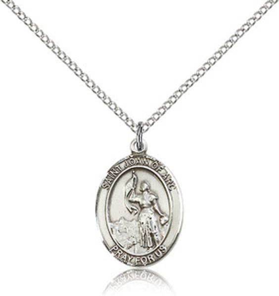 St Joan of Arc Patron Saint Medal
18" Lite Curb Chain