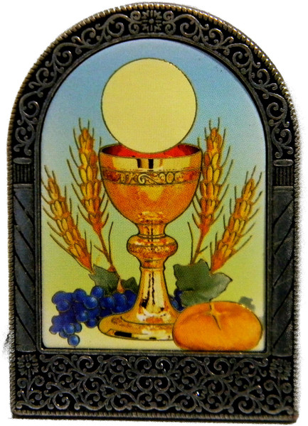 Communion image standing plaque