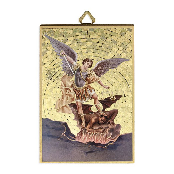 St Michael the Archangel Wall Plaque