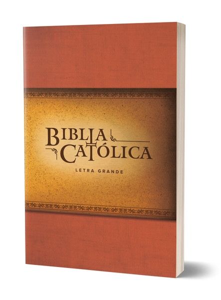 Biblia Católica Letra Grande Rustica