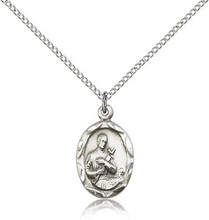 St Gerard Sterling Silver Medal on an 18" Stainless Chain - Our Daily ...