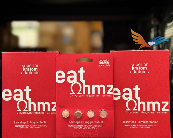 : EAT OHMZ Tablet - Kratom 6 Pack | Potent and Convenient Kratom Tablets