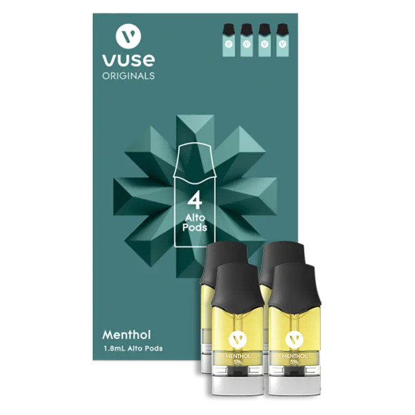 VUSE MENTHOL 4PK 5%