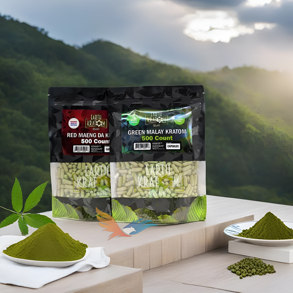 EARTH KRATOM 500CT