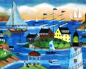 Scotties 4th of July at Seaside 8x10 print