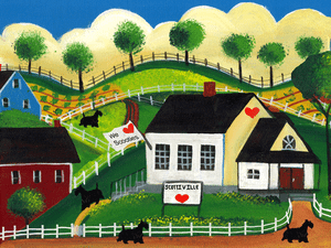 SCOTTIVILLE 12 x 16 Print