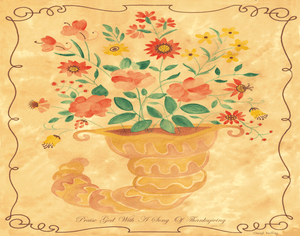 THANKSGIVING CORNICOPIA SONG OF PRAISE SAMPLER