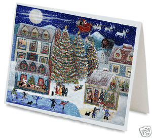 Scotty Dog Christmas Greeting Cards #3