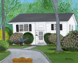 Ron's House with two cats