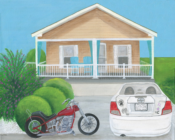 House Portrait Sketch