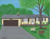 Maher house 5 Custom Folk Art Painting