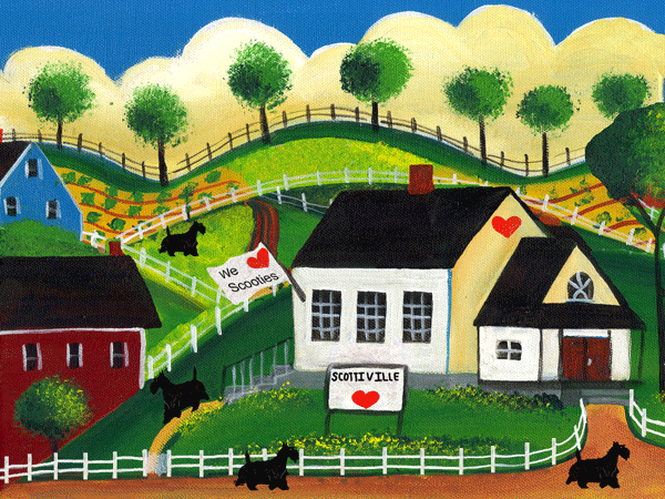 SCOTTIVILLE 12 x 16 Print