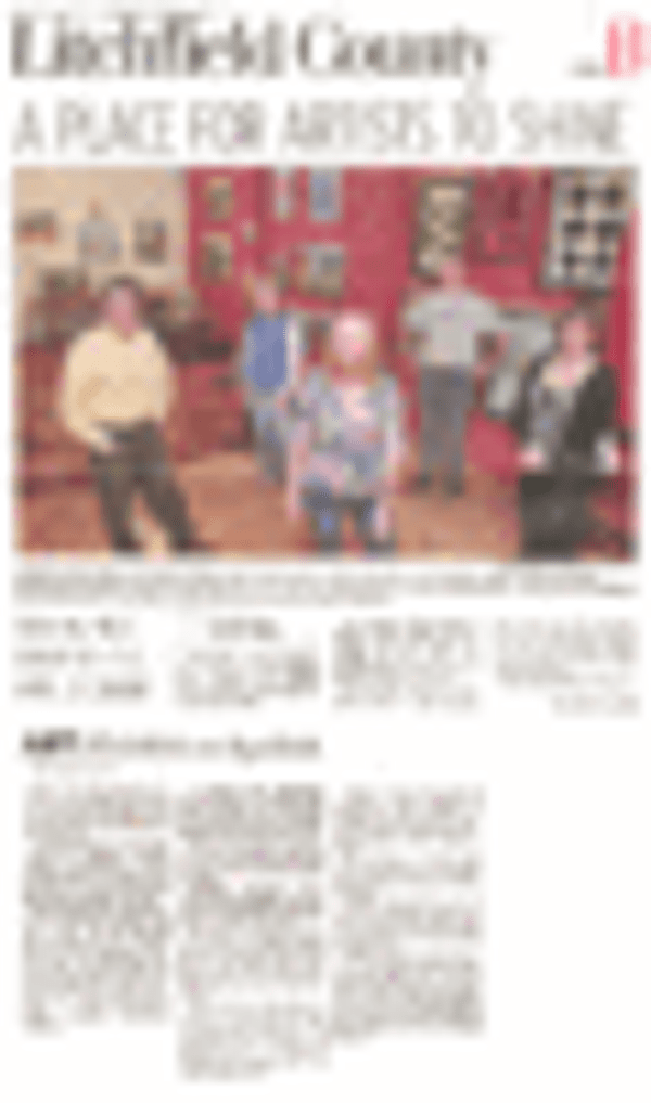 Republican American 3/28/2010 Artist @ Whting Mills Gallery
