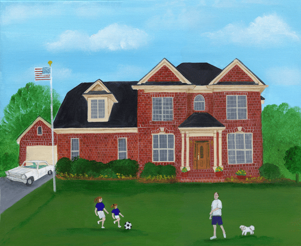 Taulbee House Painting