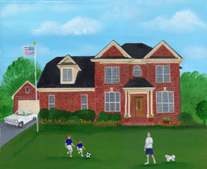 Taulbee House Painting
