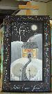 Antique wooden sign Winter Corinthians "LOVE"