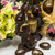 (Solid 60% Dark Chocolate 1 1/2 lbs ) Hand-Decorated Bunny