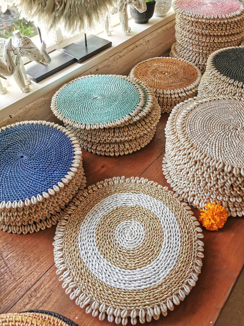 I love these rattan placemats all these are handmade in Bali, you will absolutely adore natural placemats rattan round exactly as shown