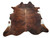 An exotic cowhide rug mix of simple brown and brindle chic that will enhance look of any room in your house these are free shipping all over Canada and the USA. 
