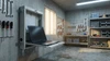 Deluxe Floating Wall Desk/Workstation/Charting Station