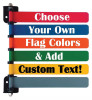 Custom Color & Text Exam Room Flags