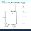 Clear Acrylic Wall Mounted Face Mask Dispenser