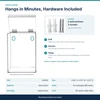 Clear Acrylic Wall Mounted Face Mask Dispenser