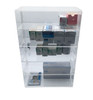 Transparent Utility Cabinet with 4 Shelves  (BACK)