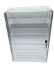 Transparent Utility Cabinet with 4 Shelves