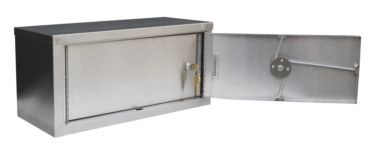 Double Door Horizontal Mount Narcotic Cabinet