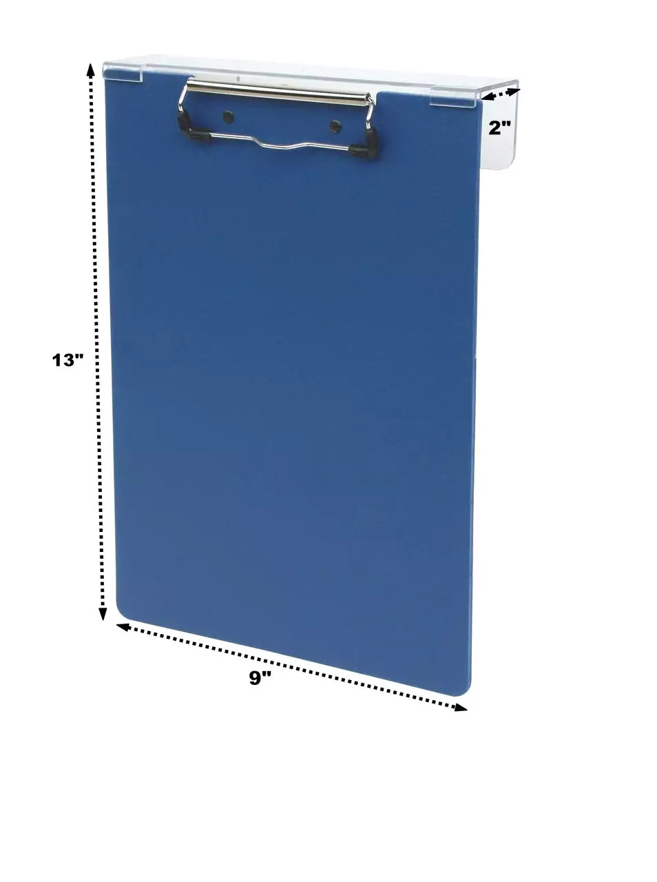 American made Over-The-Bed-Clipboard Dimensions