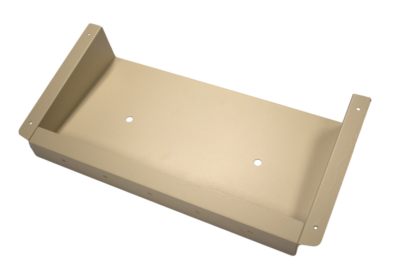 Aluminum & Beige Wall Storage Pockets