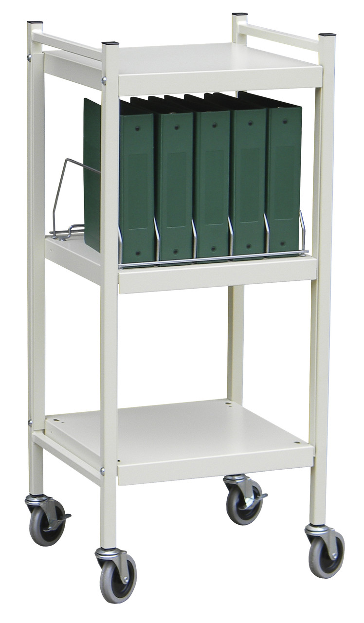 Medical Chart Carts With Vertical Racks