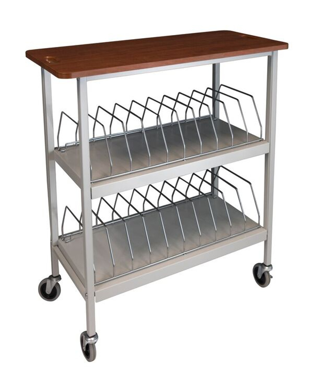 Medical Chart Carts With Vertical Racks