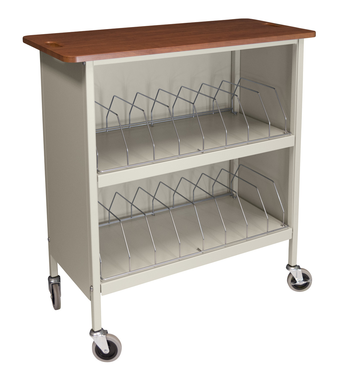 Medical Chart Carts With Vertical Racks