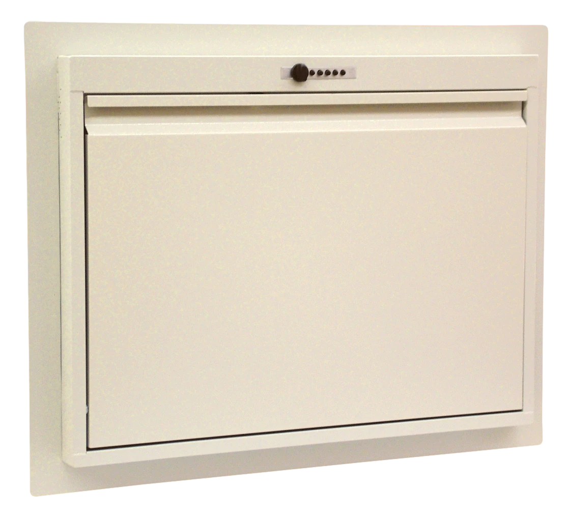 Recessed Informatics Work Station | Wall-Mounted Computer Desk – 291478
