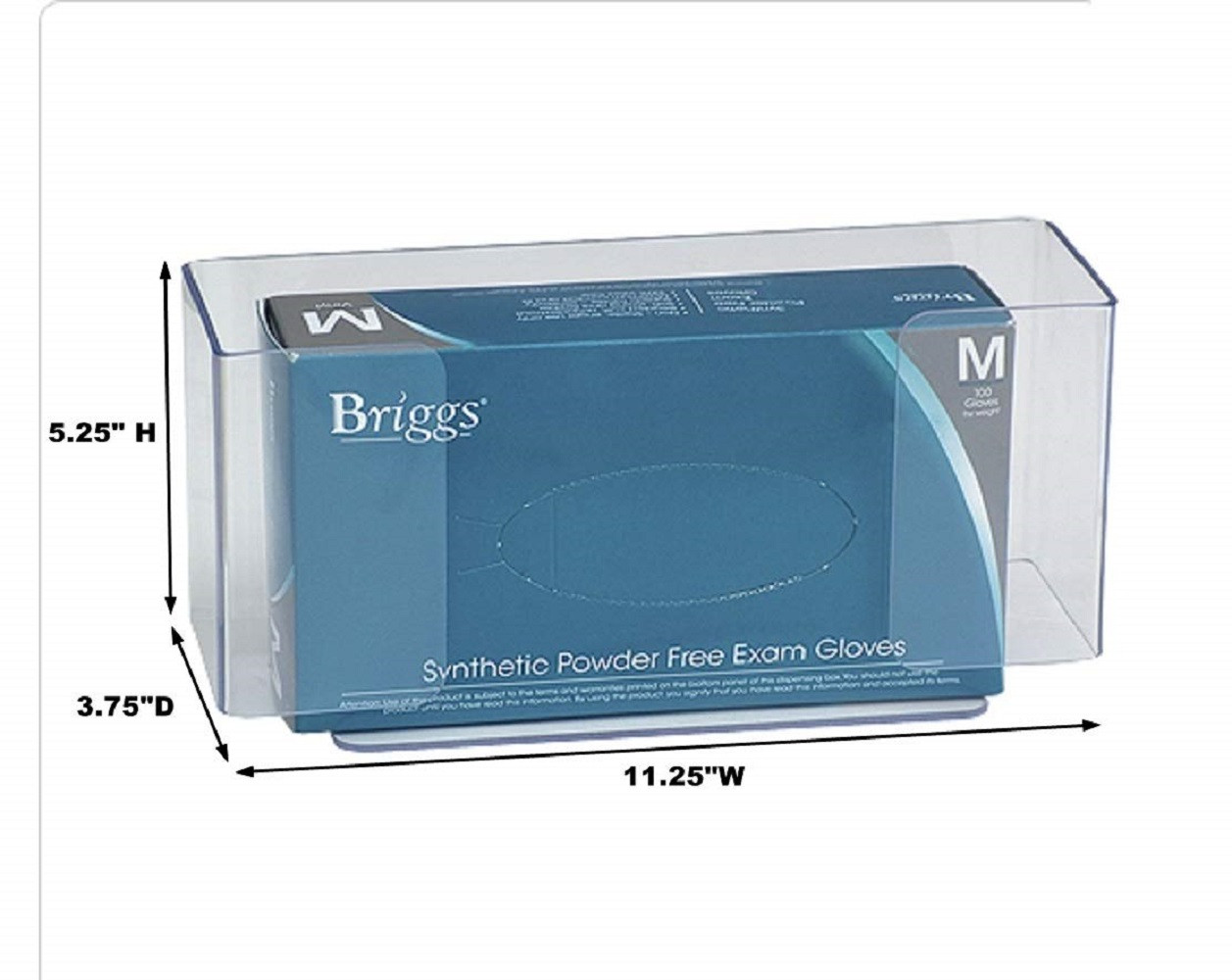 Clear PETG Glove Box Holder (305360)