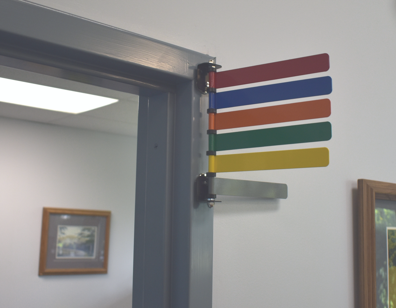 Magnetic Mounted Exam Room 6-Flag System