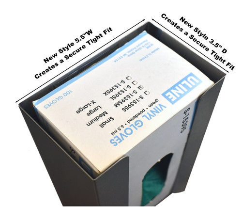 Single Aluminum Glove Box Holder (305310-1) - Omnimed