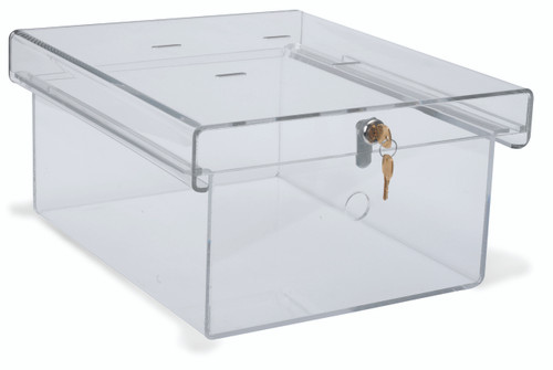 Lockable freezer clearance box