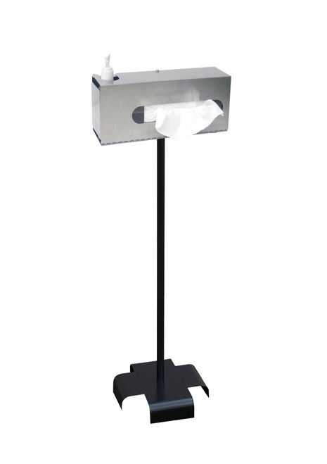 Acrylic Glove & Mask PPE Dispenser | Omnimed