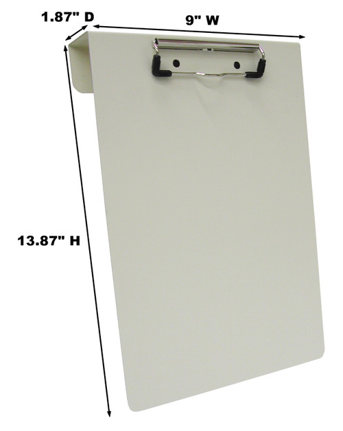 Omnimed Aluminum Over The Bed Clipboard  Dimensions 