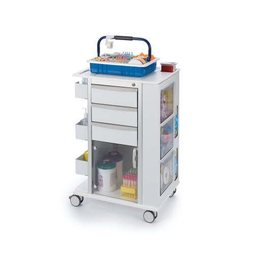 Omni Phlebotomy Cart With 5" Casters