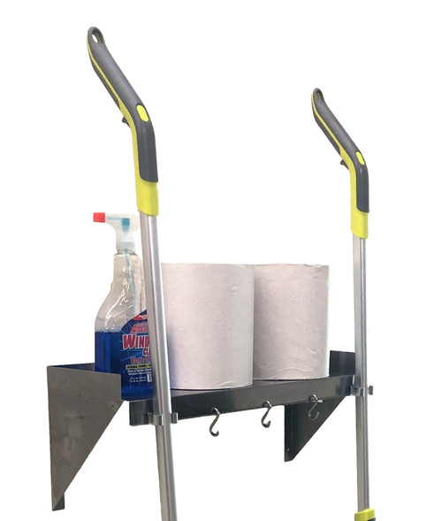 Stainless Steel Utility Shelf (24" W x 8" D x 9.5" H) Stainless Steel Utility Shelf (24" W x 8" D x 9.5" H)
