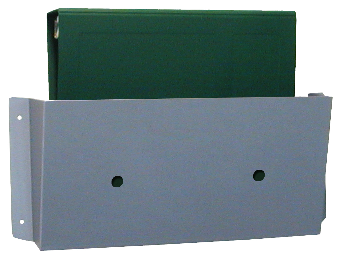 Aluminum & Beige Wall Storage Pockets - Omnimed